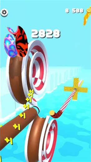 New Spiral Rider 🥐 Game Level 48 🎯 New Play Win #shorts #trending #gaming #funny #spiralrider
