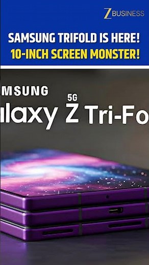 Samsung Unveils Galaxy Z TriFold with 10-inch Display, 200MP Camera, and 5,600mAh Battery.