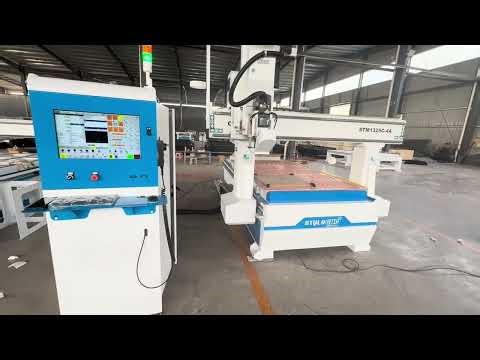 4-Axis CNC Router – Spindle Stability & Speed Test