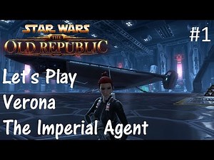 Let's Play SWTOR: Imperial Agent Part 1 [Introduction/Character Creation]