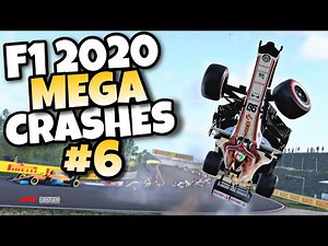F1 2020 MEGA CRASHES #6