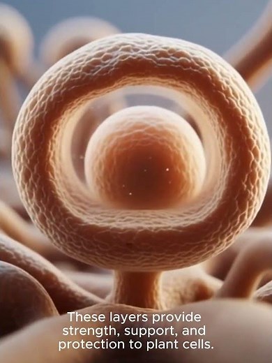 Did You Know Plant Cells Have Walls? 🌿 #science #biology