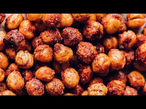 Crispy BBQ Roasted Chickpeas | Minimalist Baker Recipes