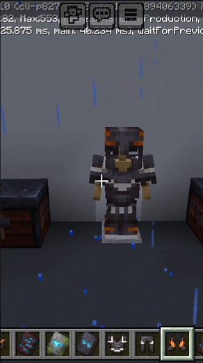 Nether armor combination in minecraft #minecraft #minecraftshorts #shorts
