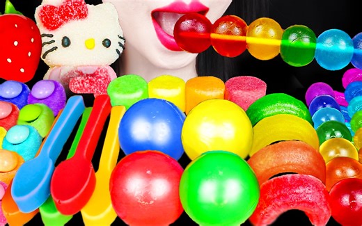 Jane ASMR RAINBOW JELLY EDIBLE SOON EATING