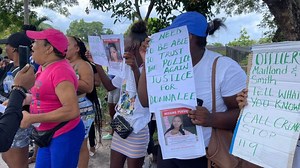 WATCH: LA Lewis leads protest over missing social media personality - Jamaica Observer