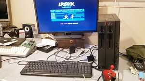 Hi, I'm here on slightly false pretenses, as I have a Sharp X1G. I'm looking for documentation for this machine, particularly the pinouts for the din jacks in the rear - which one is the Com port in CP/M? This is my first Sharp computer and I'm just thrilled with it so far. It came with no keyboard, so I bought an adapter that accepts a PS/2 keyboard as surrogate. Here's a demo of the machine: | Jeffrey Worley