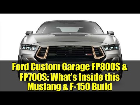 Ford Custom Garage FP800S & FP700S: What’s Inside this Mustang & F-150 Build
