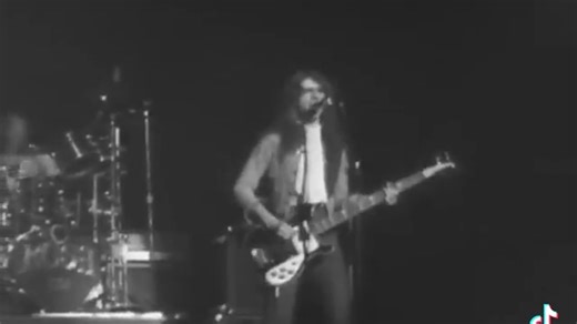 RUSH LIVE IN CONCERT ( Circa 1975 ) B&W