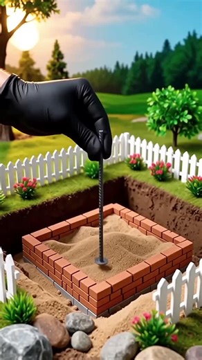 Mini Build Studio on Instagram: "Built from sand to solid 🏗️.... Every step is done by hand — miniature rebar, real concrete, tiny bricks, and precise detailing. A complete miniature house constructed inside a sandbox diorama, from foundation to roof. Patience, craftsmanship, and satisfying detail in every frame ✨ #MiniatureConstruction #SandboxDiorama #TinyHouseBuild #MiniWorld #HandmadeBuild SatisfyingVideo ConstructionArt TinyTools DioramaLife Reels"