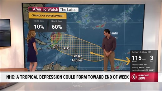 NHC Tracking 2 Tropical Waves In Atlantic | Weather.com