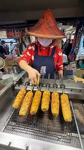 191K views · 1.2K reactions | Most Advanced Corn Grilling Machine in Taiwan | Street Food Recipes | Facebook
