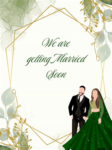 Exciting Wedding Announcement and Invitation Video