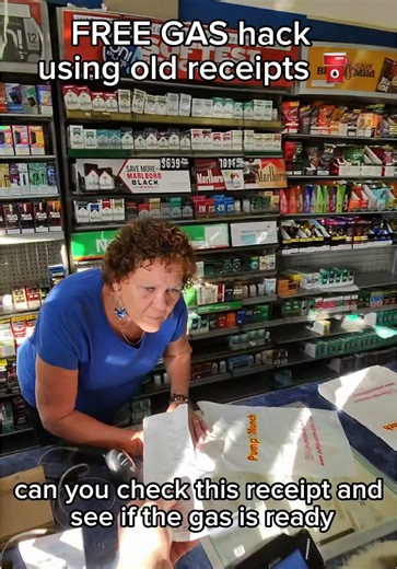 Gas method using old receipts not patched 😭🙏 | receipts