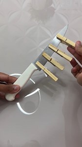 4.3M views · 32K reactions | ¡Coloca una pinza para la ropa en el cuchillo y no creerás los resultados! | Amantes de la cocina - Recetas fáciles | Facebook