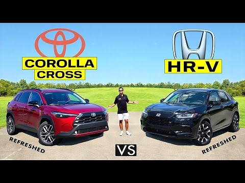 AFFORDABLE CROSSOVERS! -- 2026 Toyota Corolla Cross vs. 2026 Honda HR-V: Comparison