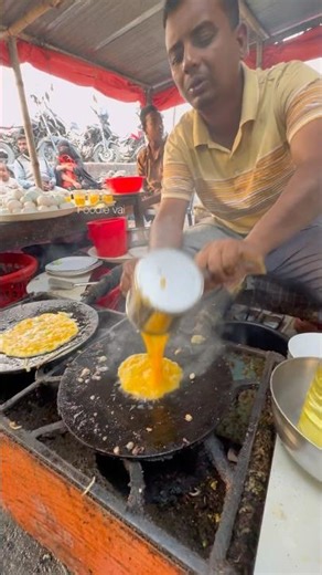 Famous Dim Gota Making 😱 #shotrs #foodievai #viralfood #streetfood #dimgota #egg