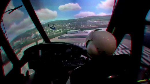 DCS World in mixed reality - Icarus 180 Avenger and nvidia 3d vision. www.simpit.co.nz | SimPit Surround Projection Systems