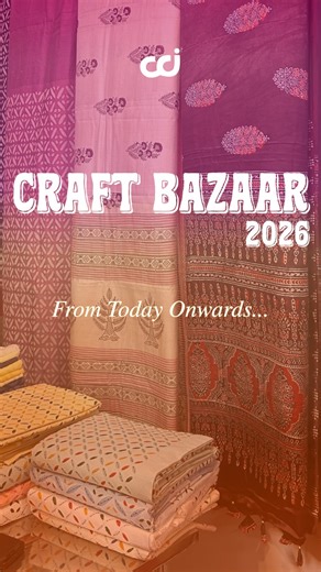 The Crafts Council Of India on Instagram: "For souls woven with craft. The Crafts Council of India presents CRAFT BAZAAR 2026 🗓️13 - 17 February, 2026 🕚10.30 am - 7.00 pm 📍Venue: MOTHER TERESA WOMEN’s COMPLEX, Valluvar Kottam High Road, Tirumurthy Nagar, Nungambakkam, Chennai – 600034 (Adjacent to Valluvar Kottam) Location link in Bio Entry Free Parking Available Stay tuned . . . . . . . . . . [Hand made in India, Support Artisans, The Crafts Council of India, Crafts Bazaar 2026, Chennai Even