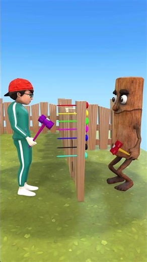 Family Tung Tung Tung Sahura Troll Nick New 1 #scaryteacher #nickandtani #shorts