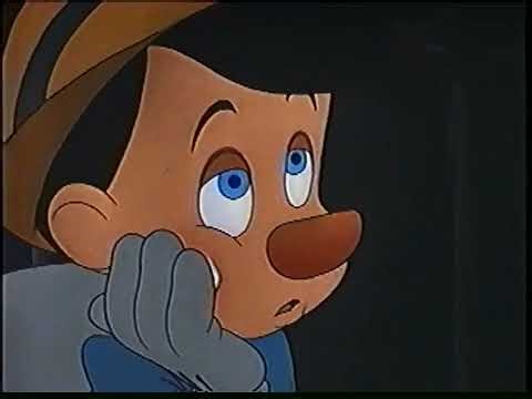 Pinocchio 1940 Pinocchio & Jiminy Cricket Crying