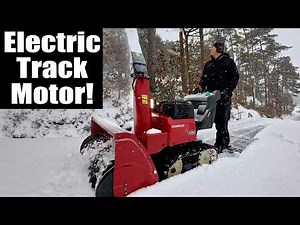 HONDA Snowblower saves the day again!