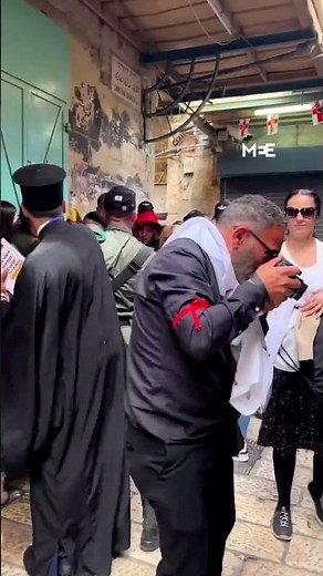 Israeli forces attack Christians during "Sabbath of Light" celebrations in Jerusalem