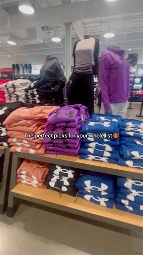 Under Armour has something for everyone this season! From cozy layers to activewear essentials, gifting just got a whole lot easier ✨🎁 | Philadelphia Premium Outlets