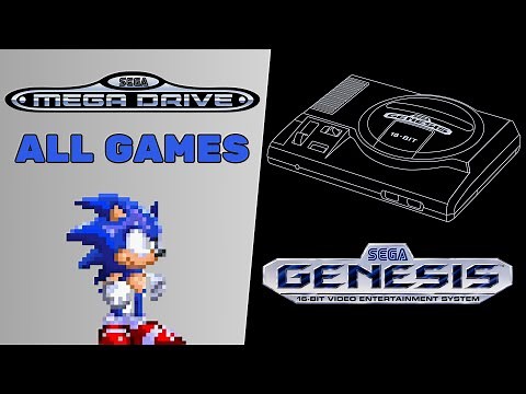 Sega Genesis / Mega Drive - All Games (Full Collection)