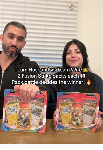Husband vs Wife Pack Battle: Fusion Strike Showdown