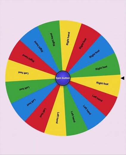 Twister game spinner online hands free #twister #spinner #spinthewheel #handsfree #automatic