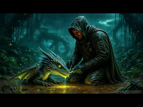 The Crying Alien Baby Dragon & The Human Medic | A Forbidden Bond 🐉❤️👨‍⚕️