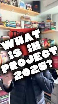 What is in Project 2025? #booktube #fascism #history