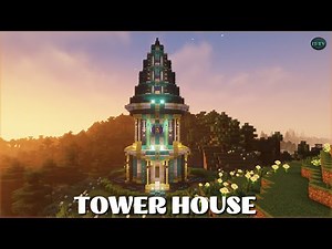 How to Build a Stunning Fantasy Tower House in Minecraft – Part 1: Exterior