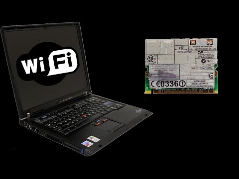 How to Replace/Upgrade Wi-Fi Card on an IBM Thinkpad T40/41/42(p)