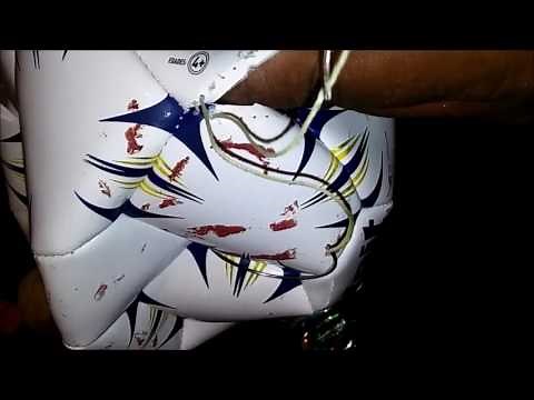 Como parchar un balon de fut bol soccer