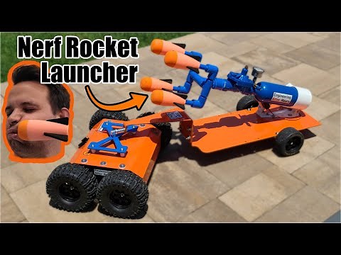 How a Robotic Nerf Rocket Launcher Works