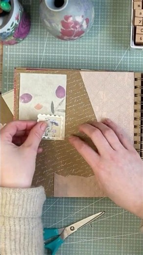 Journal with Me | *BEGINNER FRIENDLY* Adding a second writing space to my junk journal #junkjournal