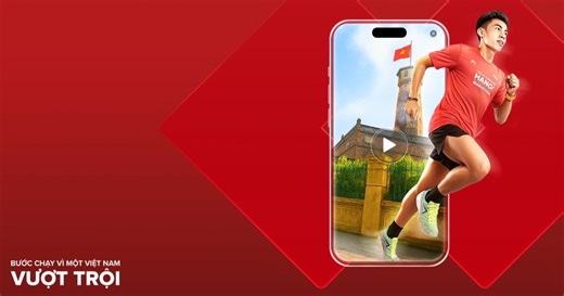 Cộng đồng mê chạy bộ tạo video A.I cùng giải Marathon Quốc tế Hà Nội Techcombank mùa thứ 4
