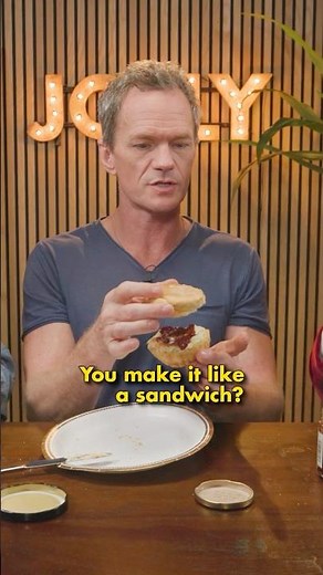 We fed Neil Patrick Harris British Cream Tea!