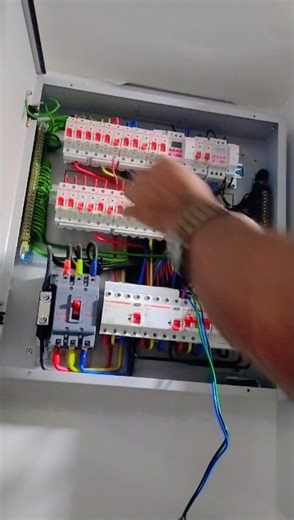 db dressing electrical 3 phase #electrical #electrician #electric #short