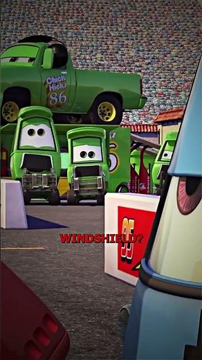 Cars: savage Guido pit stop scene