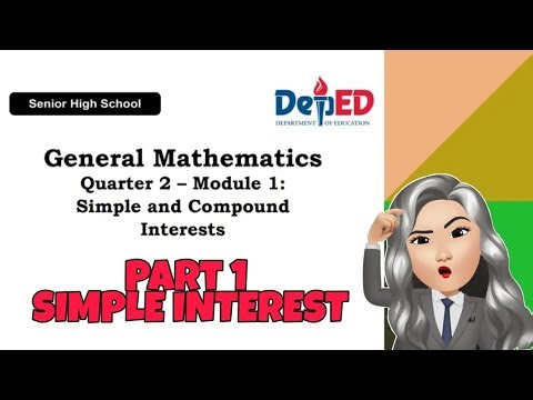G11- SIMPLE INTEREST Module 1| GenMath