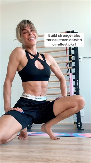 Calisthenics Abs Exercise: The Candlestick #calisthenics #abs #coreworkout #fitness