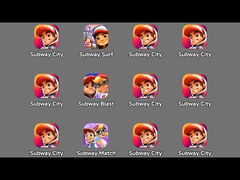 Subway Surfers - All Android Games: Subway Surfers City Android Apk,Subway Surfers Match,Blast