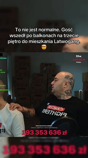 Gość wszedł po balkonach na 3. piętro do mieszkania