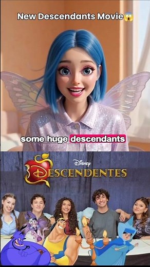 Disney's NEW Descendants Movie Just Got ANNOUNCED! 😱 Hidden Heroes Cast Revealed #descendants