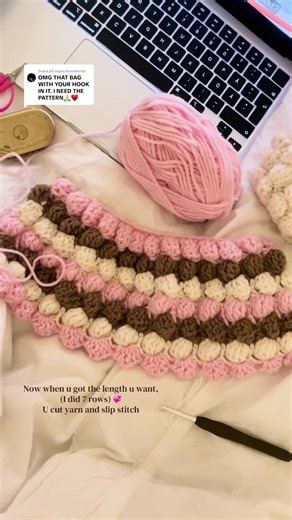 Crochet Bubble Bag Tutorial for Beginners