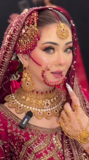 Stunning Bridal Makeover by Mehak
