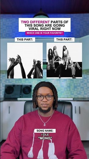Two Different Parts Of This Song Are Going Viral Now: i-dle (아이들) 'Mono (Ft. skaiwater)' #shorts